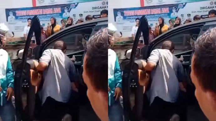 Viral Mobil Kepala Dinas di Pandeglang Tabrak Siswa SD, Satu Tewas