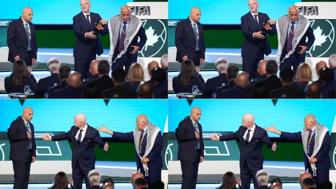 Presiden PFA Tolak Jabat Tangan Delegasi Israel di Kongres FIFA