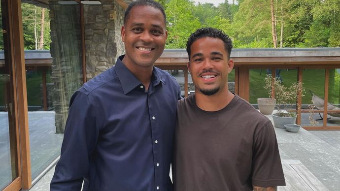 Patrick Kluivert dan Justin Kluivert