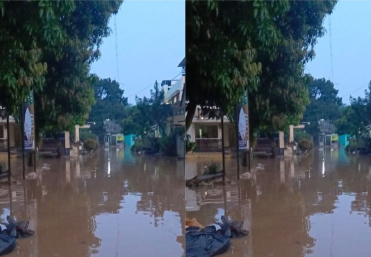 Kondisi Terkini Banjir di Perumahan Villa Pamulang, Dua Hari Belum Surut