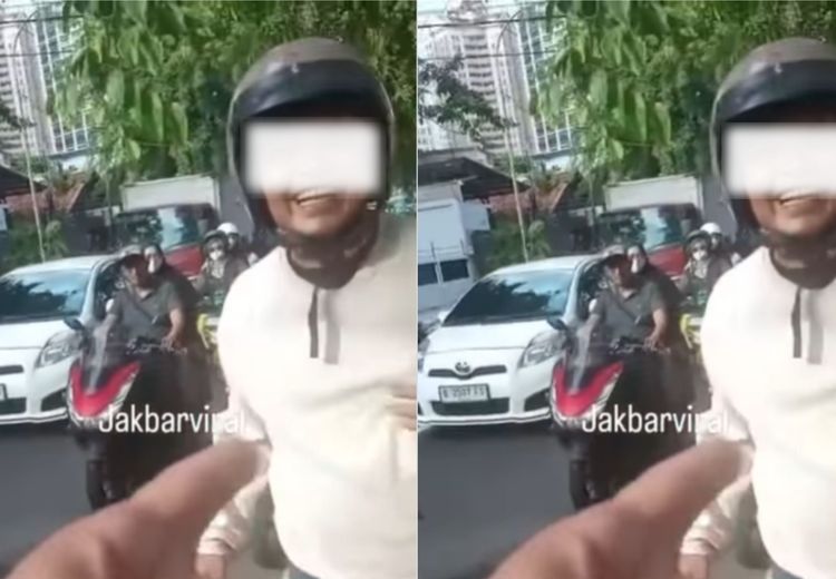 Cekcok di Jalan Palmerah Berujung Pemukulan Pengendara Motor