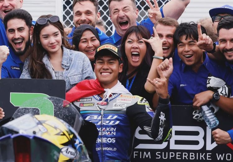 Aldi Satya Mahendra Cetak Sejarah di WorldSSP 2026 Phillip Island