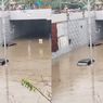 Banjir Lumpuhkan Jalan Bypass Ngurah Rai, Underpass Dewa Ruci Kuta Bali Bak Lautan