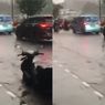 Jalan MT Haryono Tergenang Banjir, Lalin ke Pancoran Macet Parah