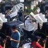Dump Truck Terjun dari Tol Tangerang–Merak, Timpa Mobil dan Motor