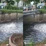 Viral Semburan Air Campur Gas di Kali Gununganyar Gegerkan Warga Surabaya