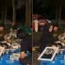 Momen Istri, Anak dan Karyawan Epy Kusnandar Sahur Pertama di Makam Albarhum