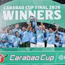 Manchester City Juara Piala Liga Inggris Usai Permalukan Arsenal 2-0