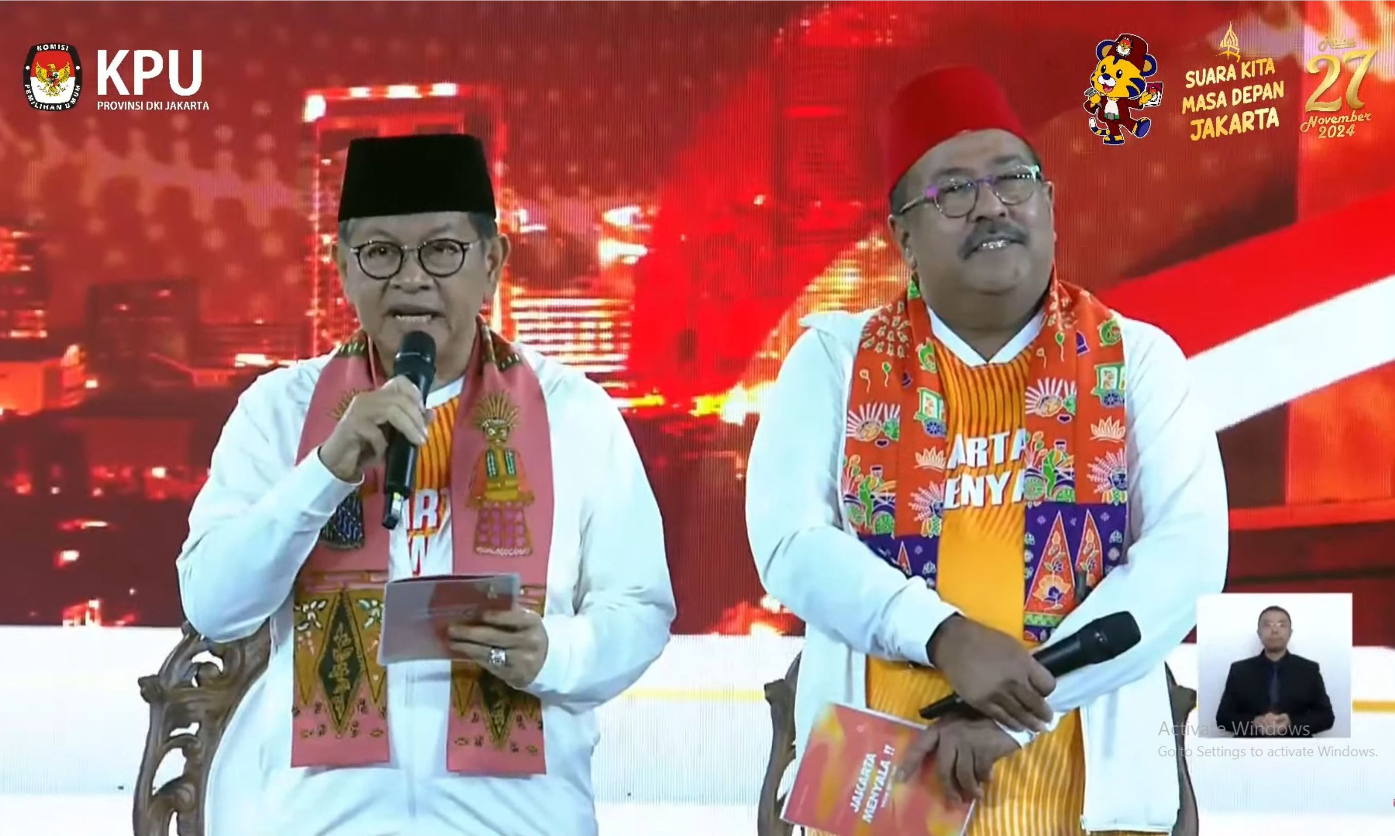 Pramono Anung dan Rano Karno <b>(Youtube)</b>