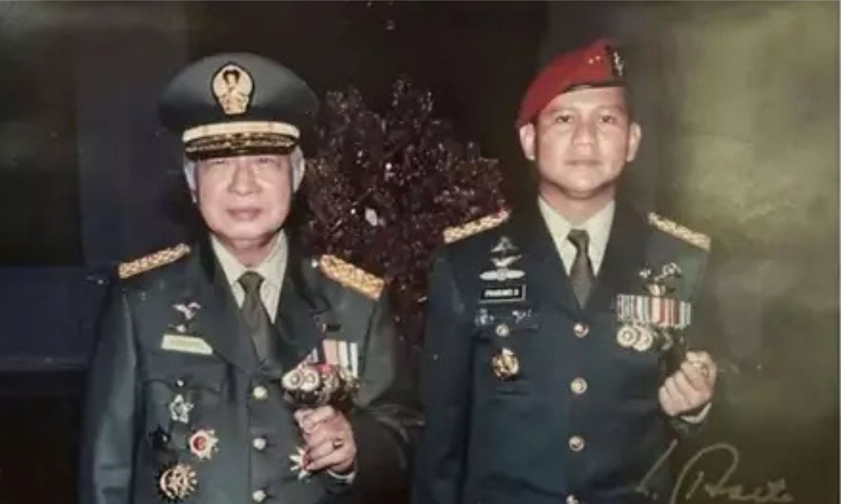 Prabowo dan Soeharto <b>(IG: Prabowo)</b>