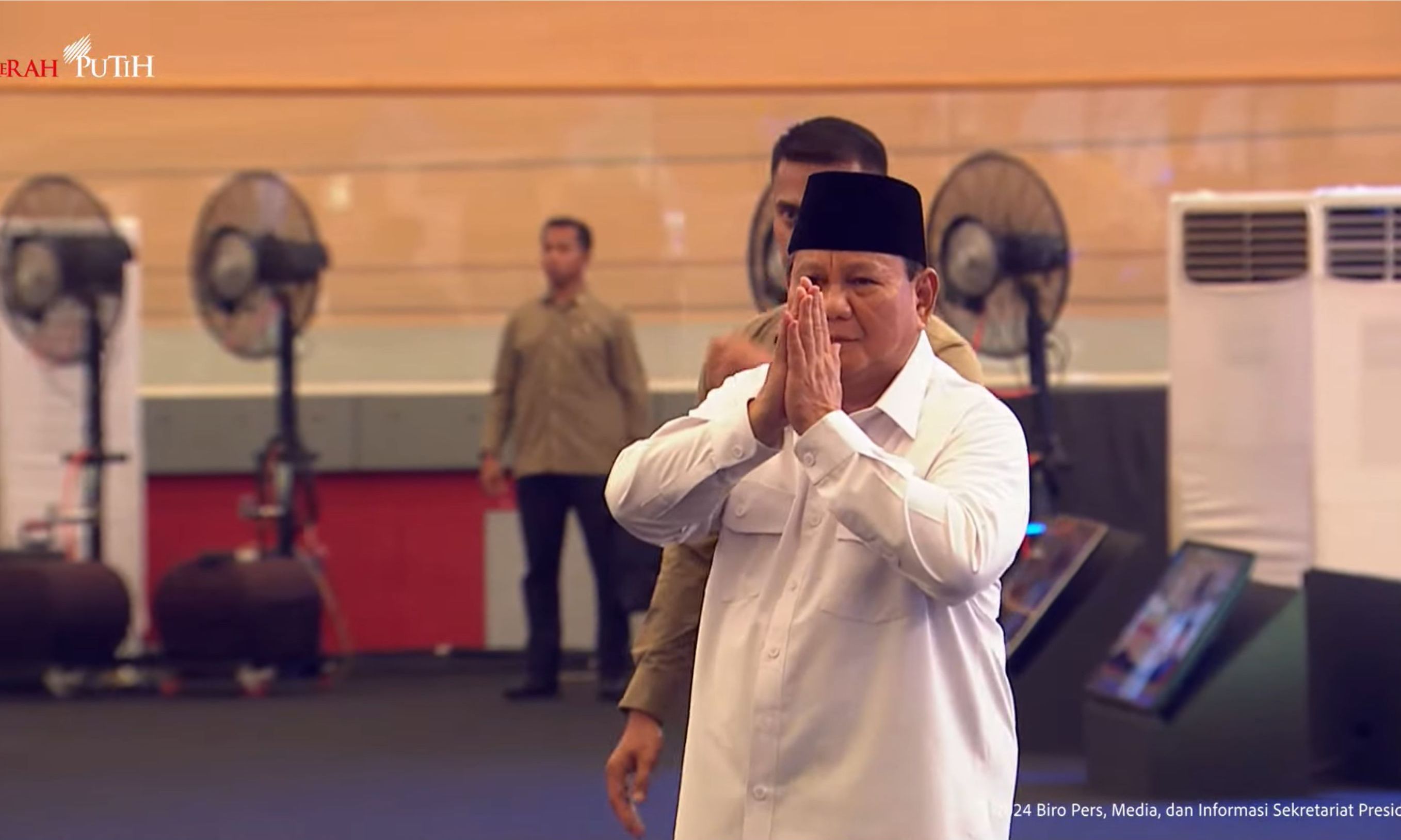 Prabowo Hadiri Puncak Hari Guru Nasional <b>(Tangkapan Layar)</b>