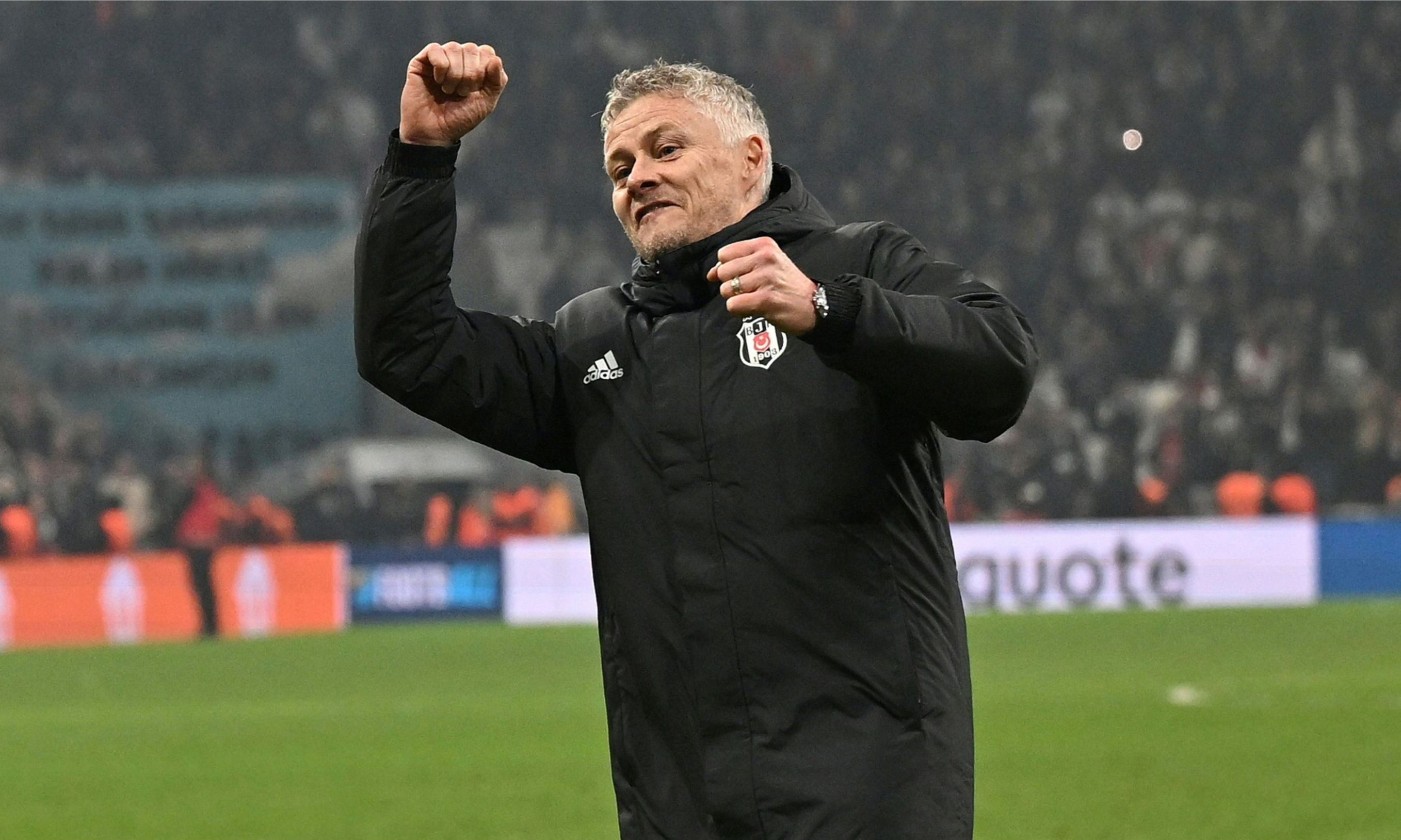 Ole Gunnar Solskjaer <b>(Twitter: Besiktas)</b>