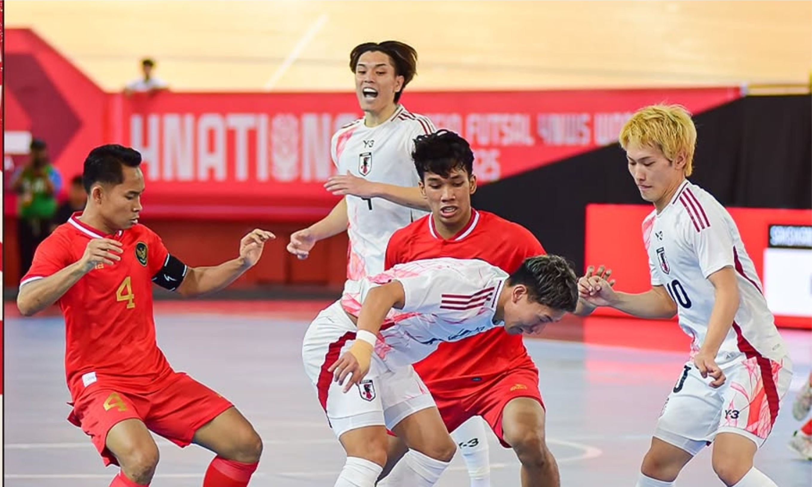 Timnas Futsal Indonesia vs Jepang <b>(IG: Timnas Futsal)</b>