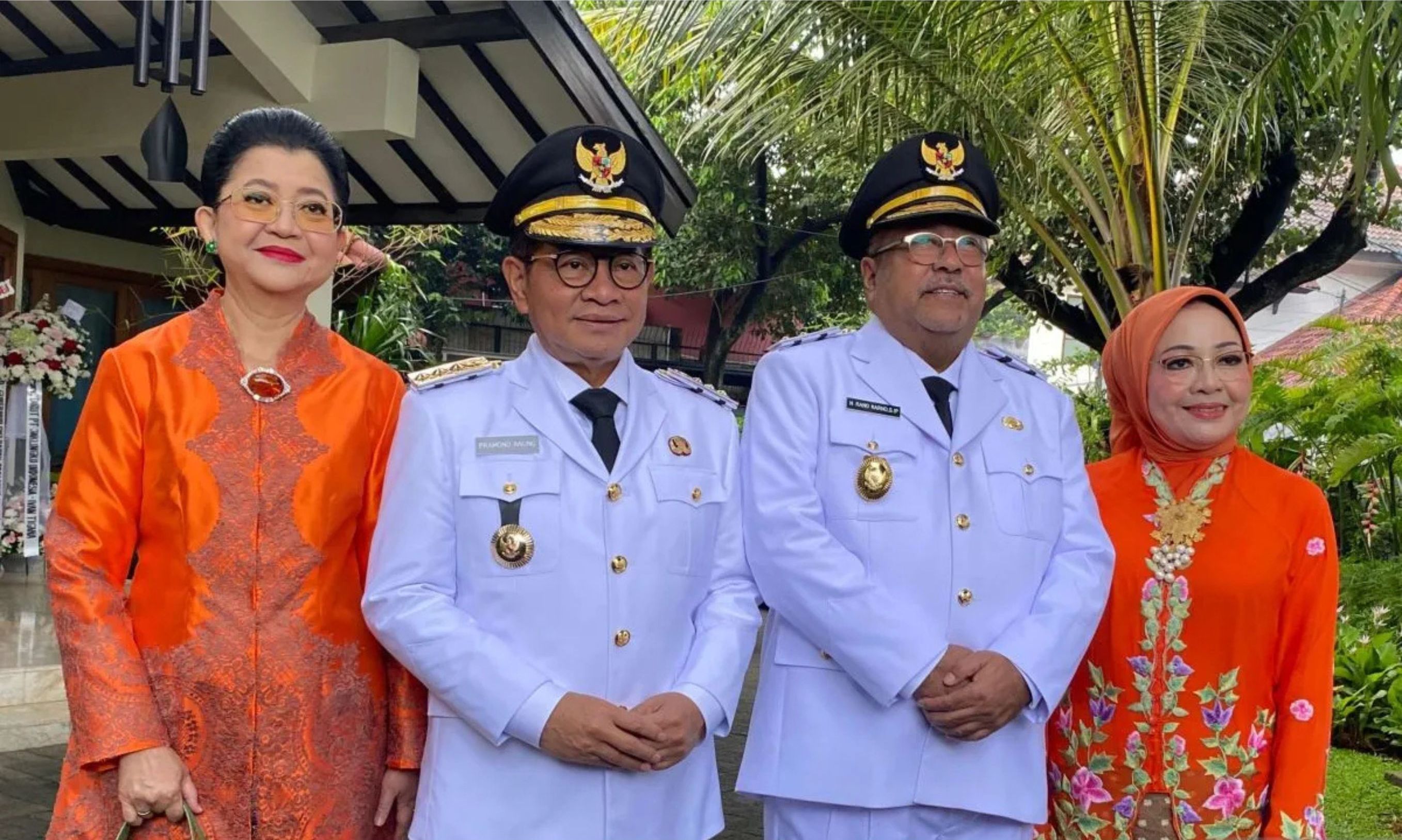 Pramono Anung dan Rano Karno <b>(ANTARA/Luthfia Miranda Putri.)</b>