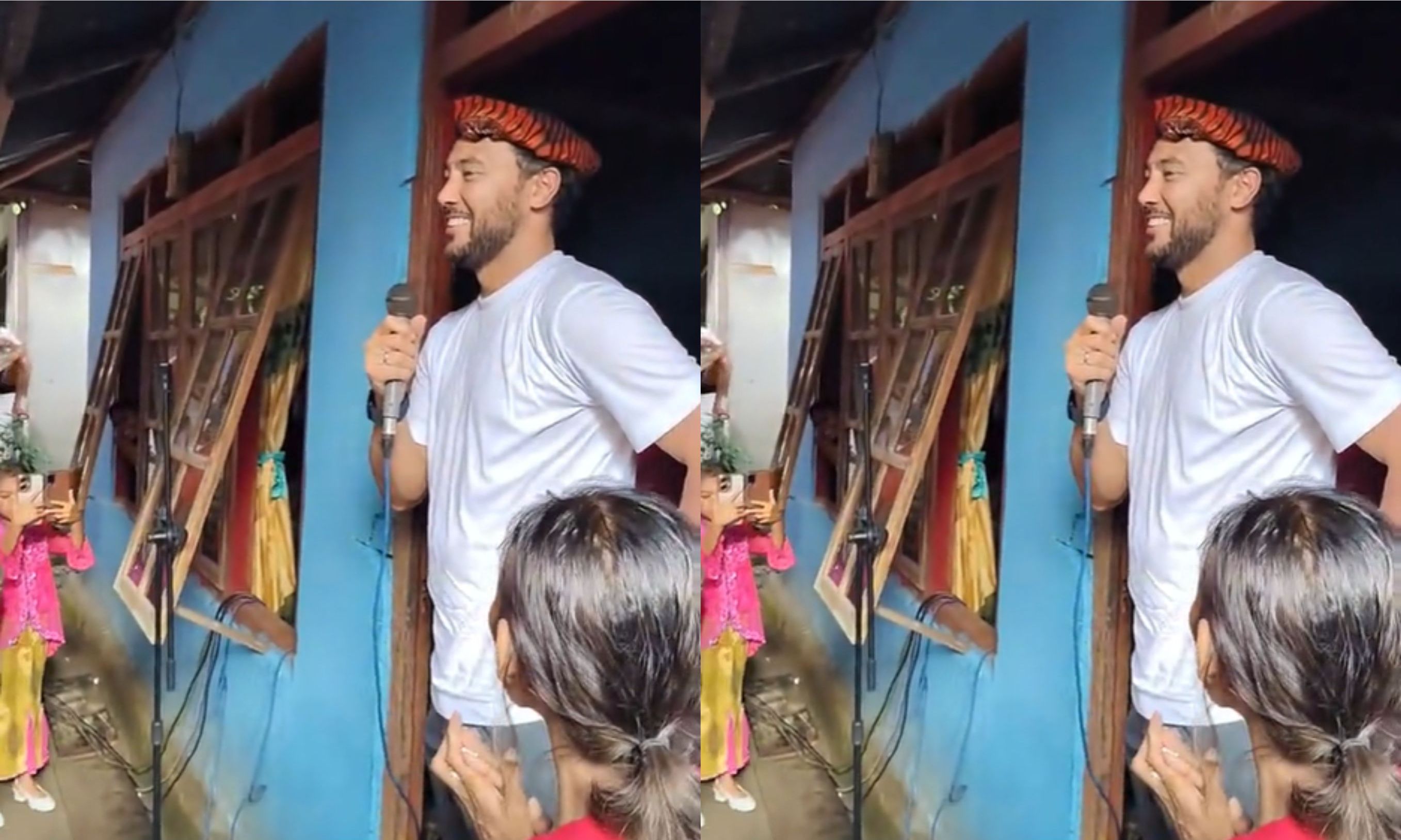 Momen Denny Landzaat Pulang Kampung ke Pulau Baru Maluku dan Langsung Disambut Warga <b>(TikTok)</b>