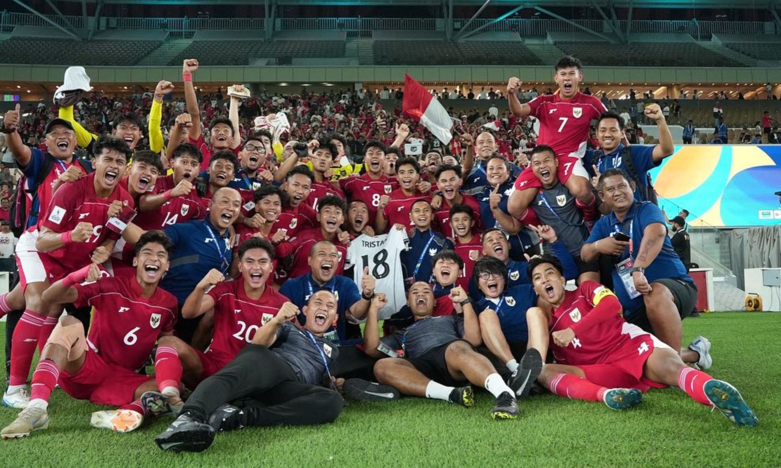 Nova Arianto dan Timnas Indonesia U-17 <b>(IG: Nova Arianto)</b>