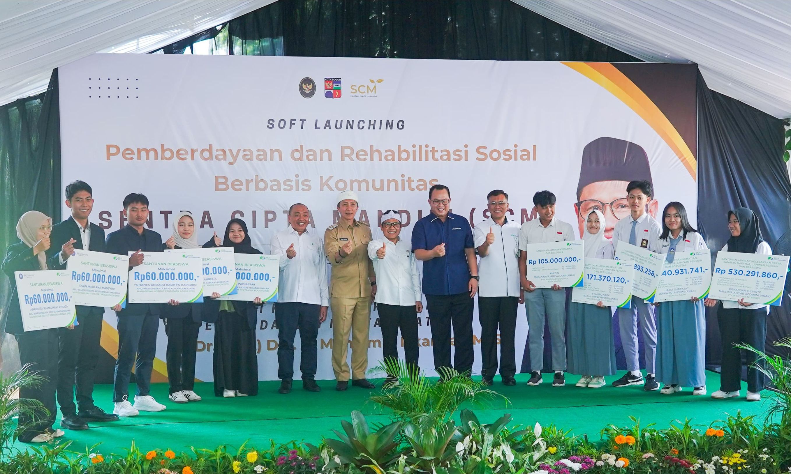 Beri Pendidikan Berkualitas, BPJS Ketenagakerjaan Dorong Penerima Beasiswa Bisa Kuliah Di IPB University <b>(Istimewa)</b>
