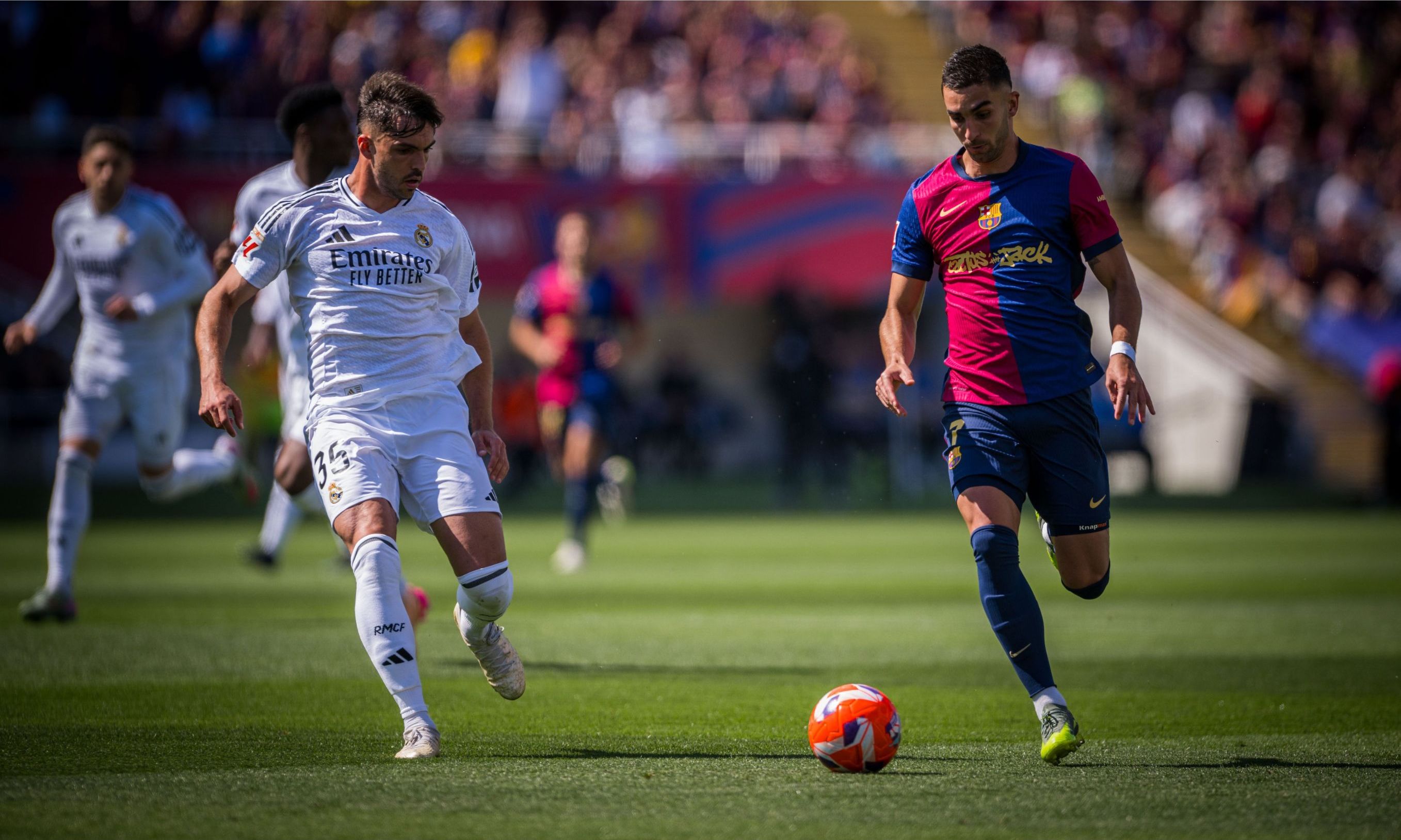Barcelona vs Real Madrid <b>(Twitter: Barcelona)</b>