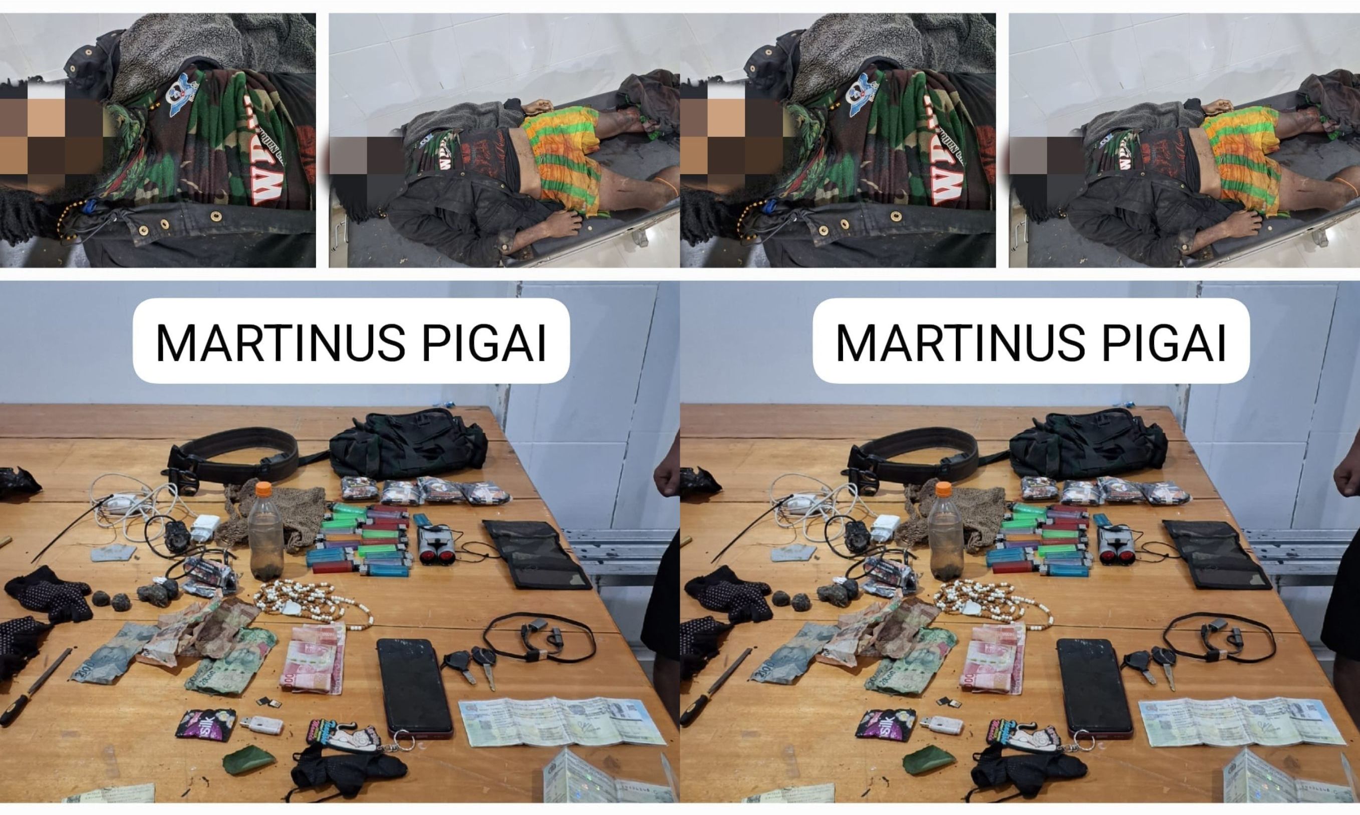 Satgas Ops Damai Cartenz-2025 Lumpuhkan 2 KKB Pelaku Pembunuhan Josep Agus Lepa <b>(Istimewa)</b>