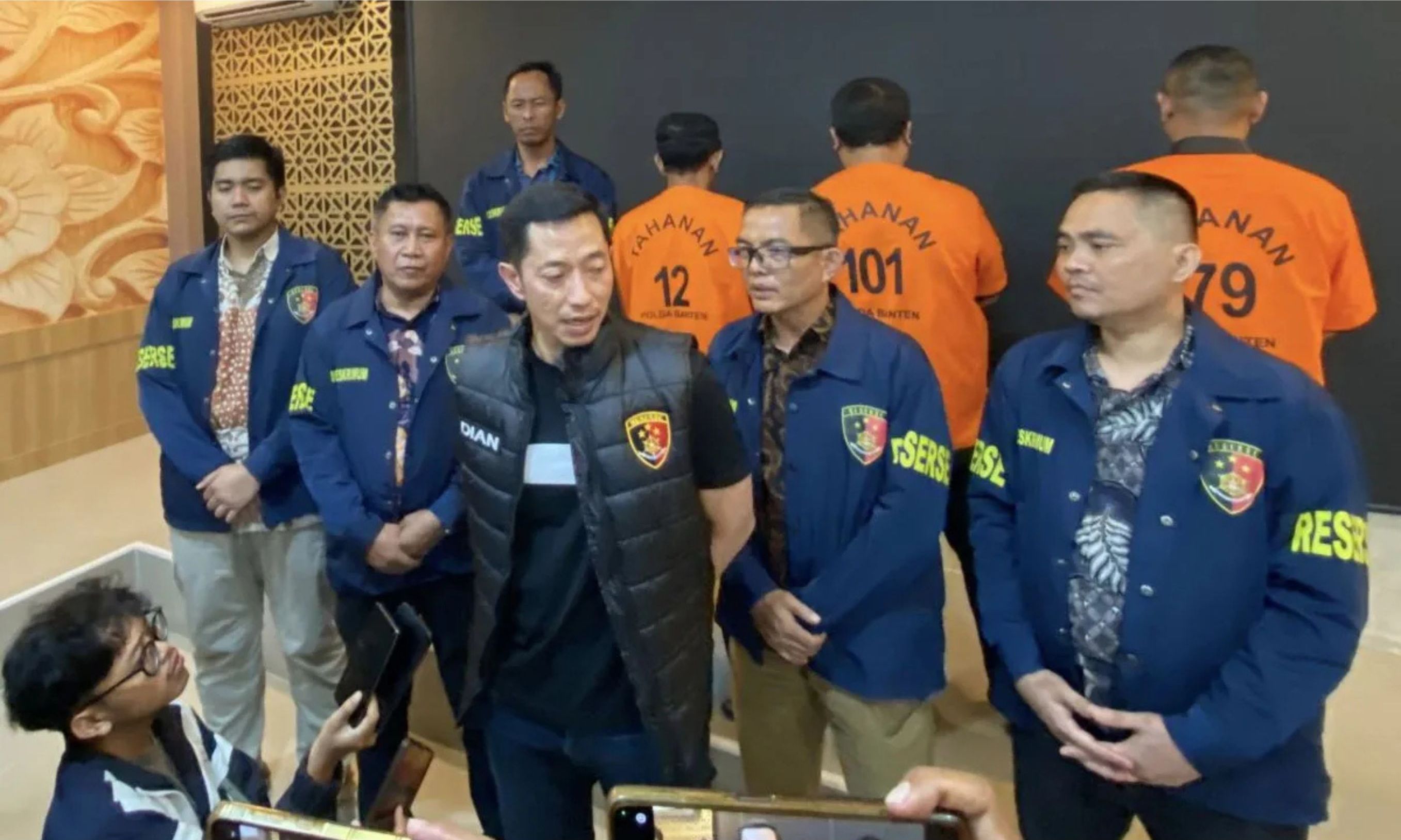 Polda Banten Ringkus 3 Tersangka Pemeras Proyek PT Chandra Asri Rp5 Triliun <b>(ANTARA)</b>