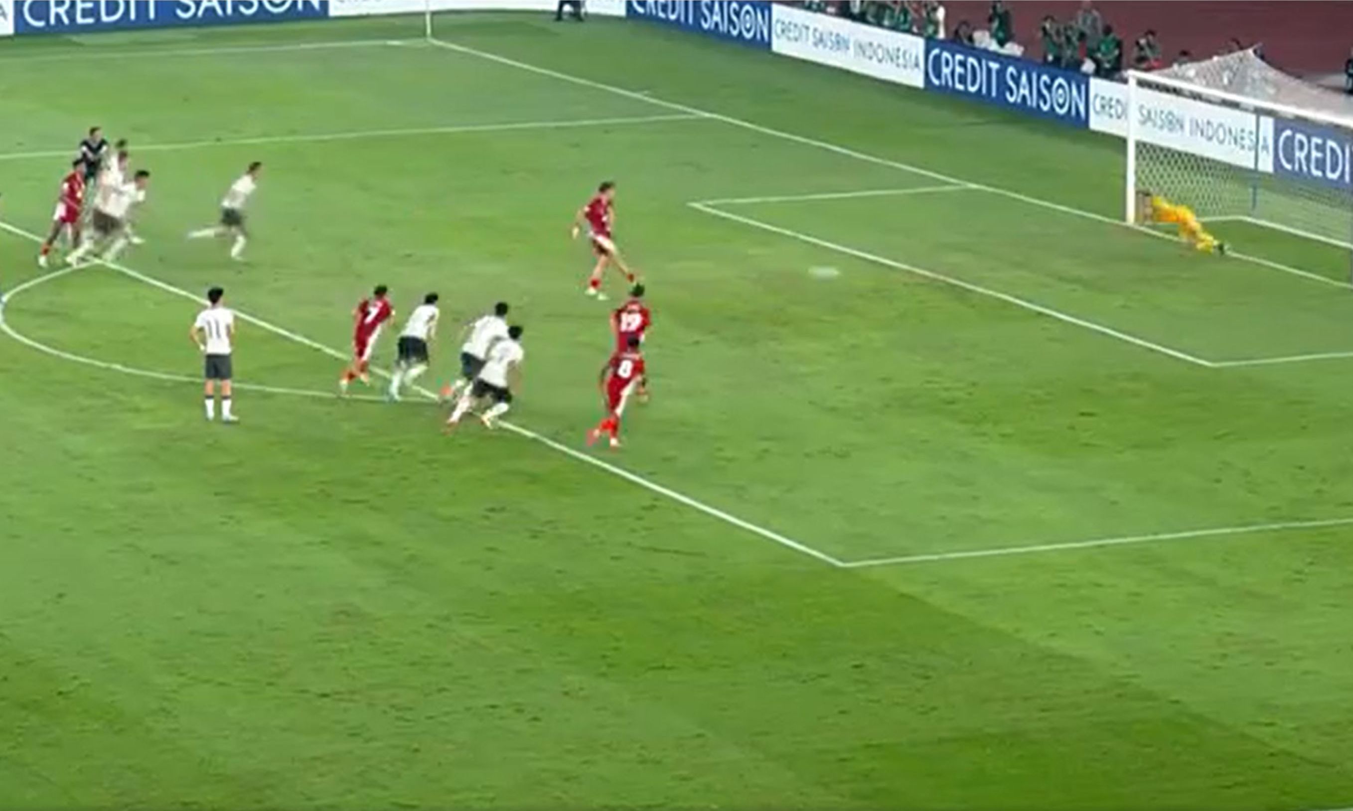  Ole Romeny Bawa Timnas Indonesia Unggul 1-0 Atas China <b>(Tangkapan Layar)</b>