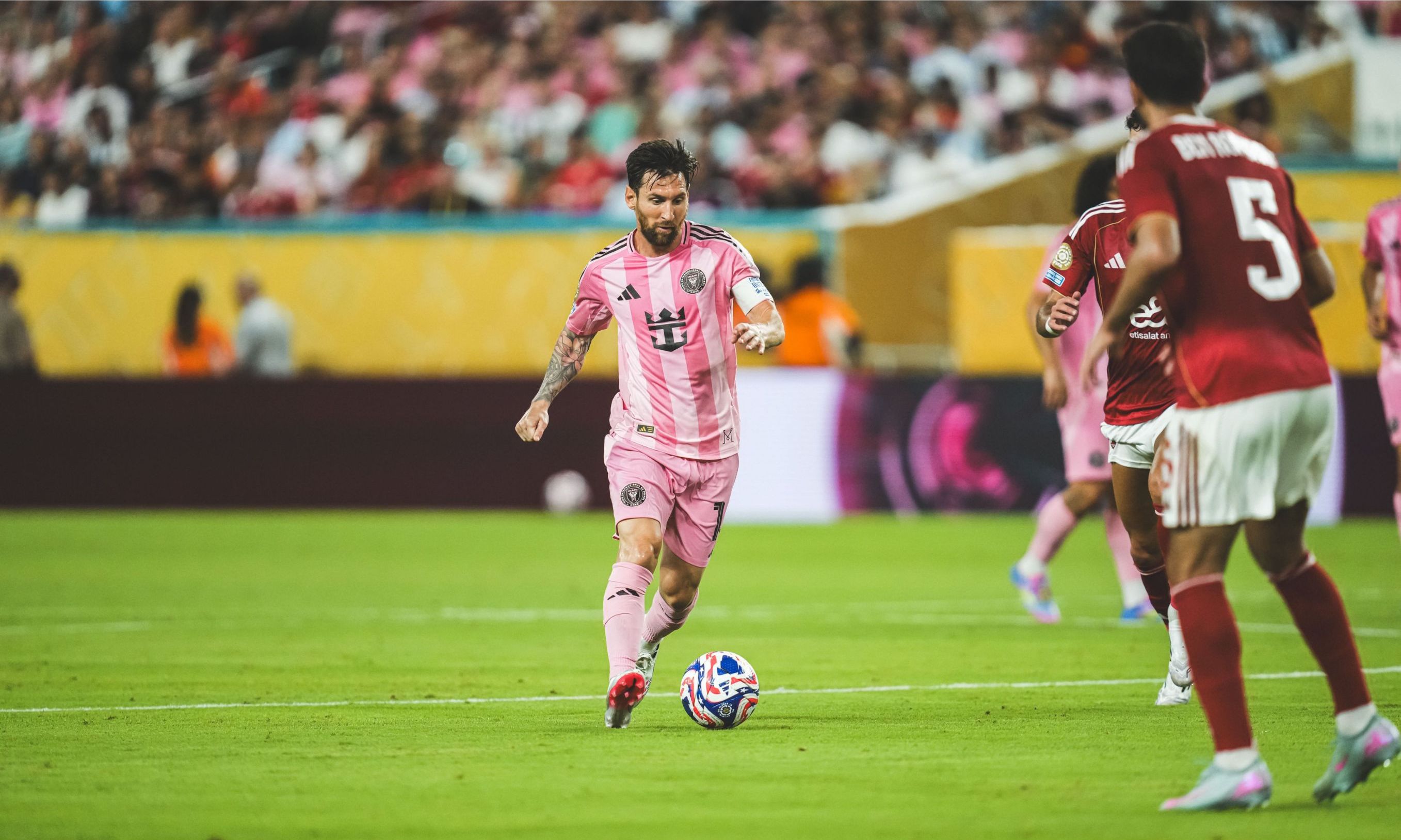Lionel Messi, Inter Miami vs Al Ahly <b>(X: Inter Miami)</b>