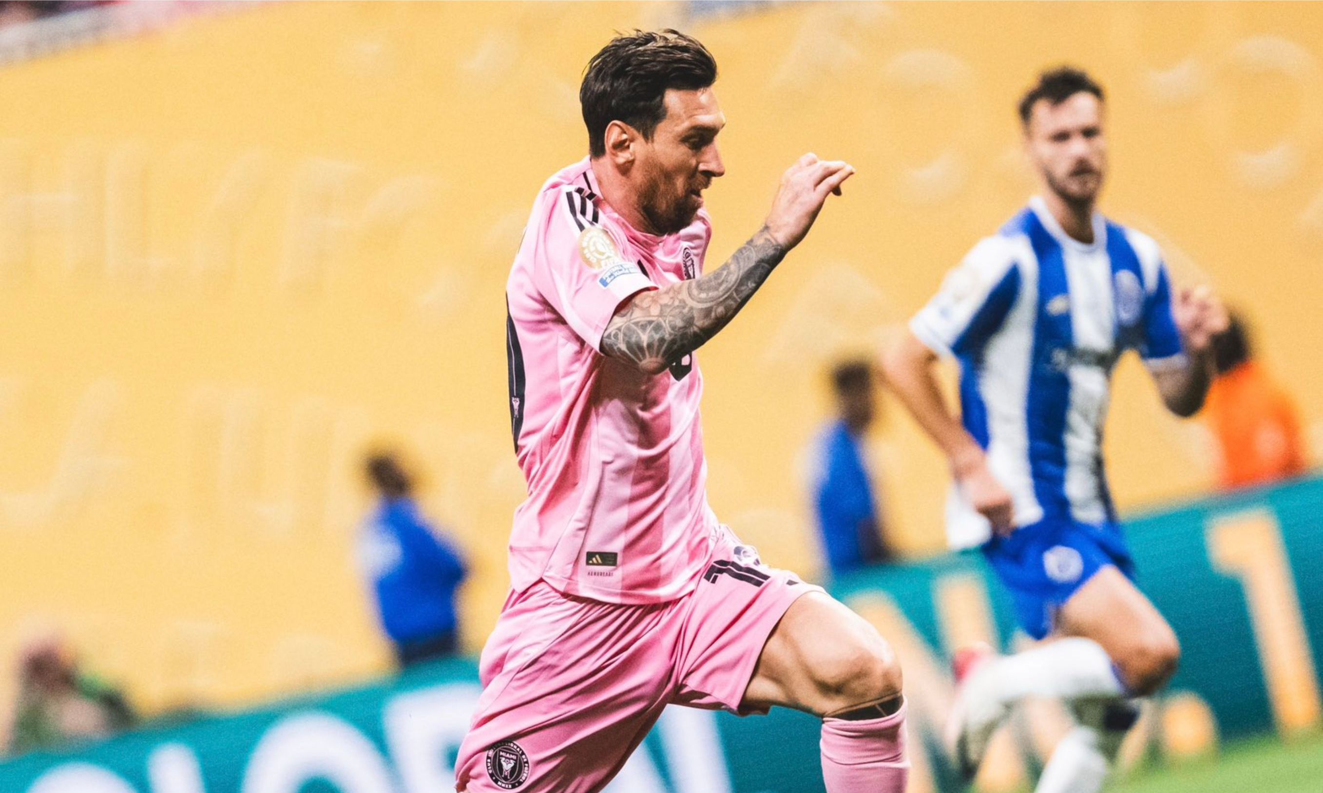 Lionel Messi, Inter Miami vs Porto <b>(X: Inter Miami)</b>