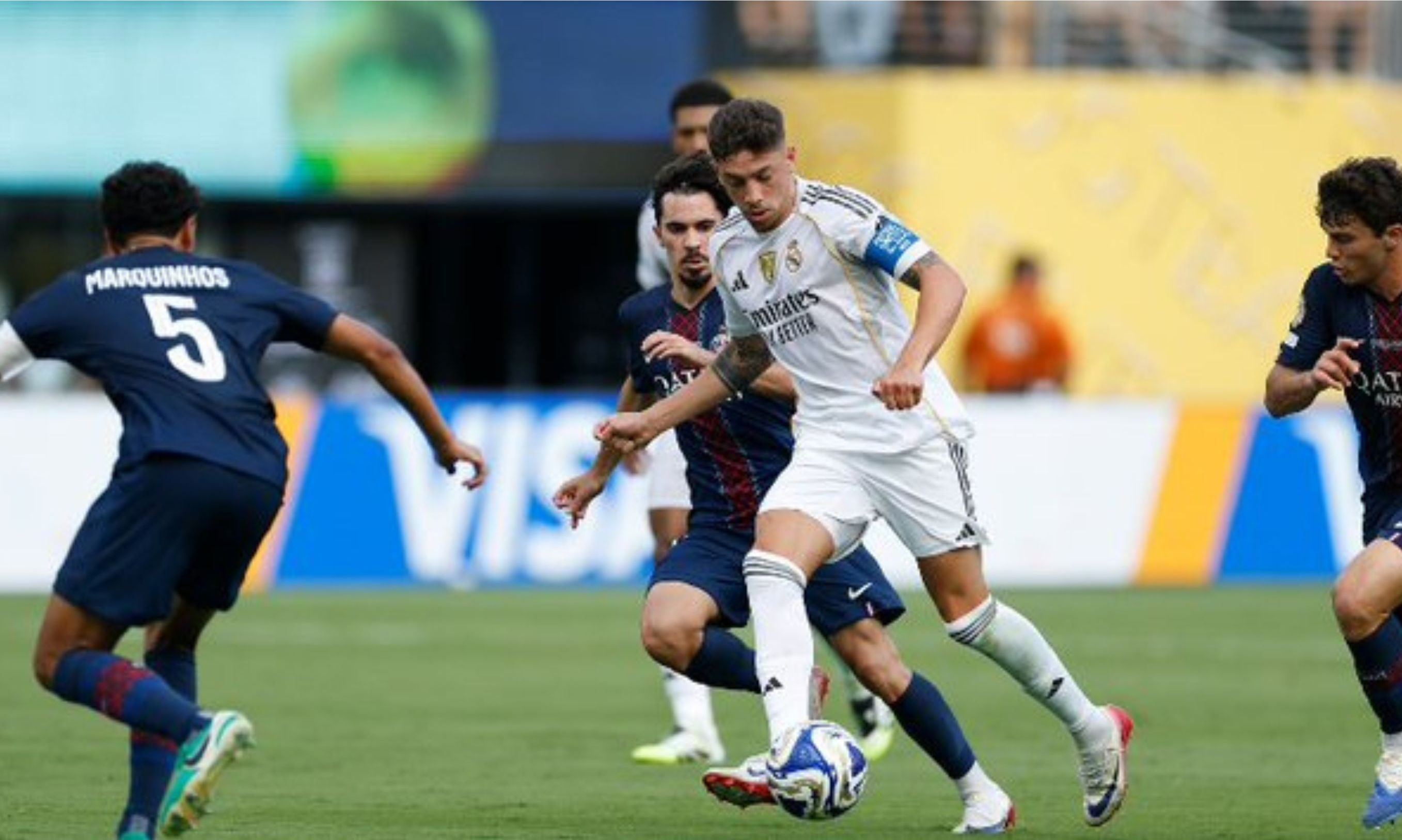 PSG vs Real Madrid <b>(x: Real Madrid)</b>