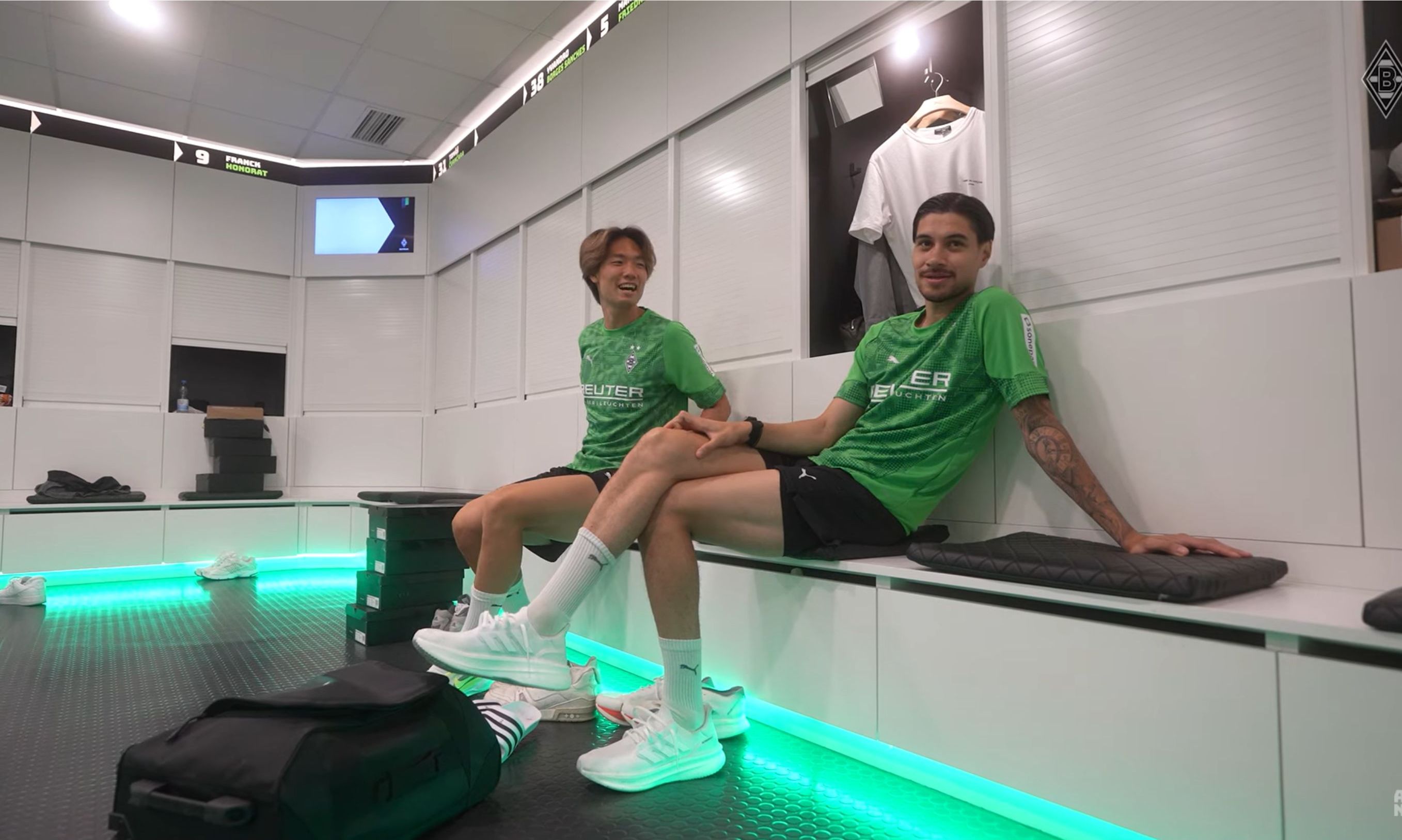 Kevin Diks dan Ko Itakura <b>(Youtube: Borussia Monchengladbach)</b>
