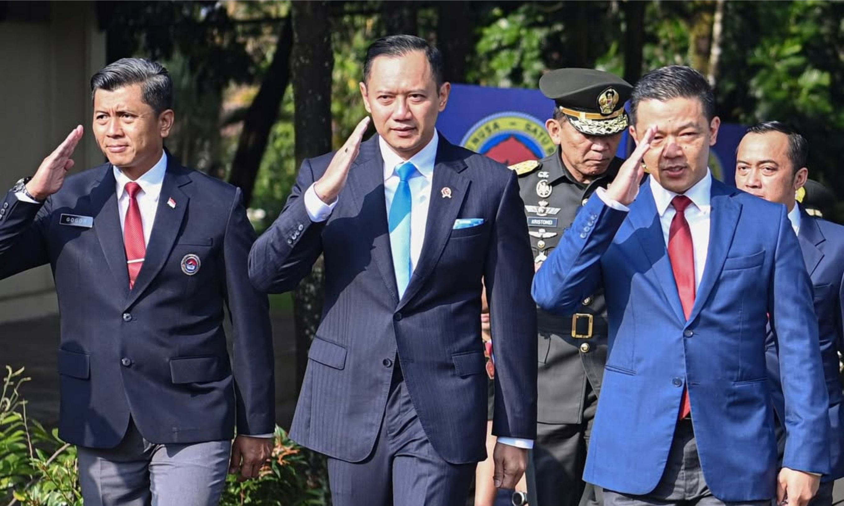 Menteri Luar Negeri dan Kepala Lembaga Perguruan Taman Taruna Nusantara (LPTTN) Sugiono <b>(IG: Sugiono)</b>