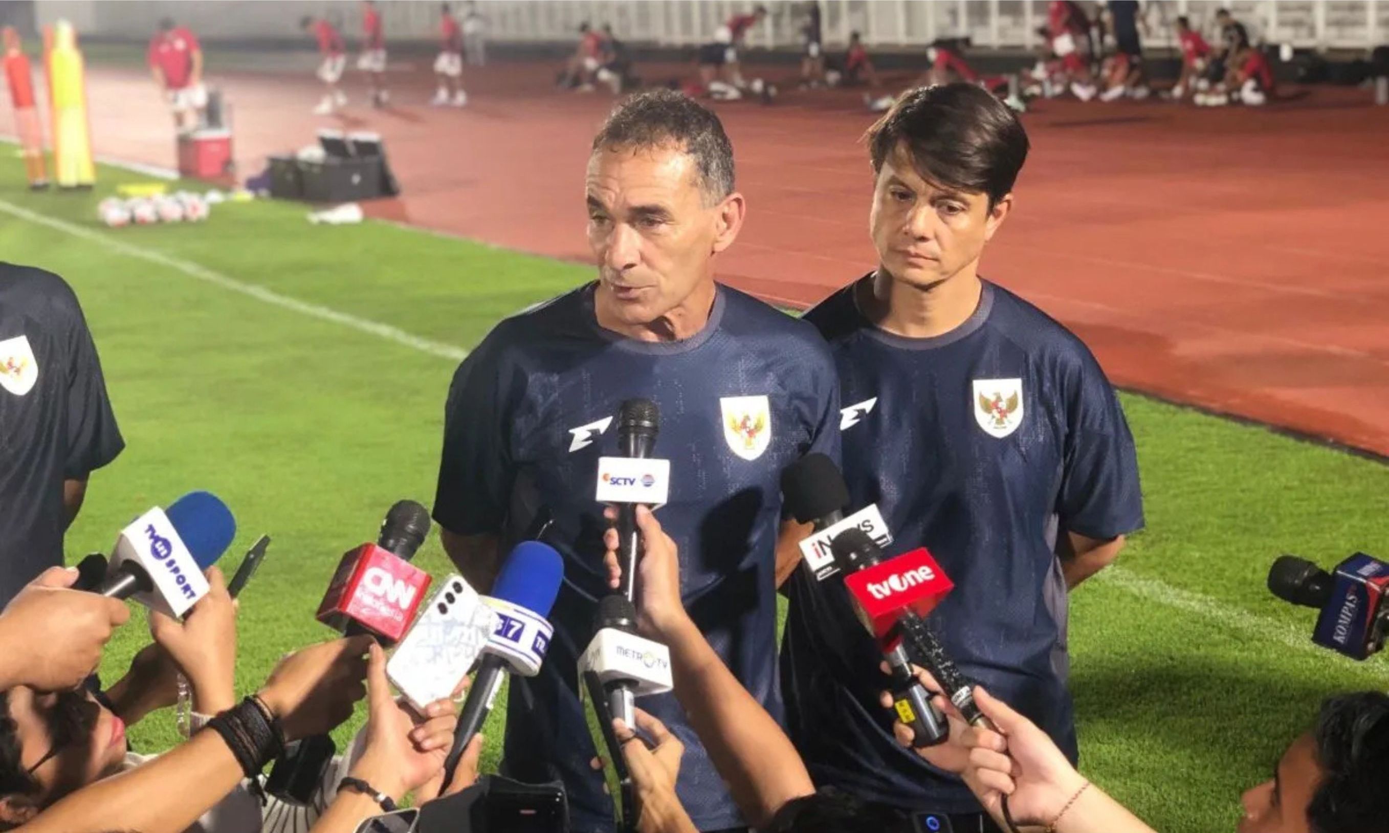 Pelatih Timnas Timnas Indonesia U-23, Gerald Vanenburg <b>(ANTARA)</b>