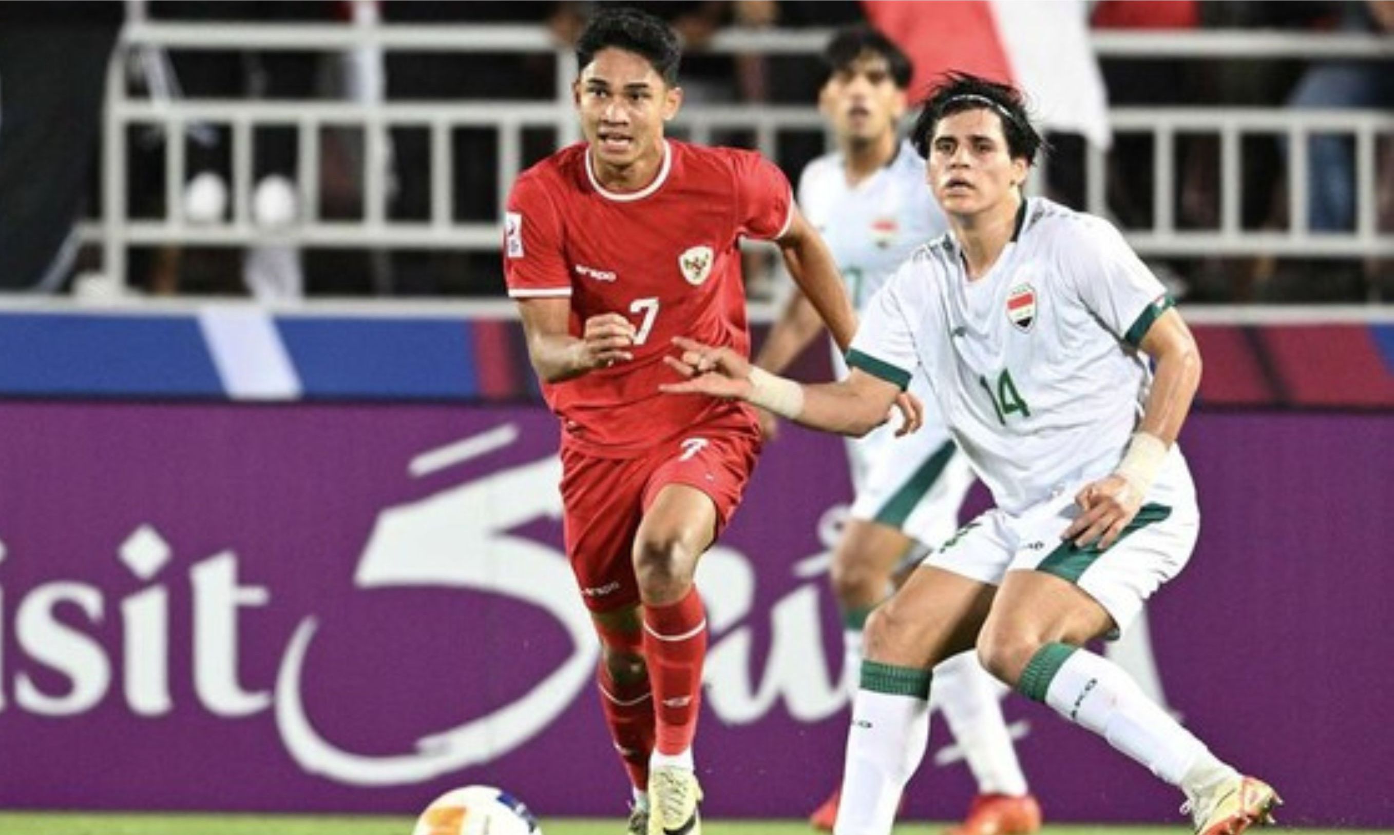 Timnas Indonesia vs Irak <b>(ANTARA FOTO/HO-PSSI)</b>