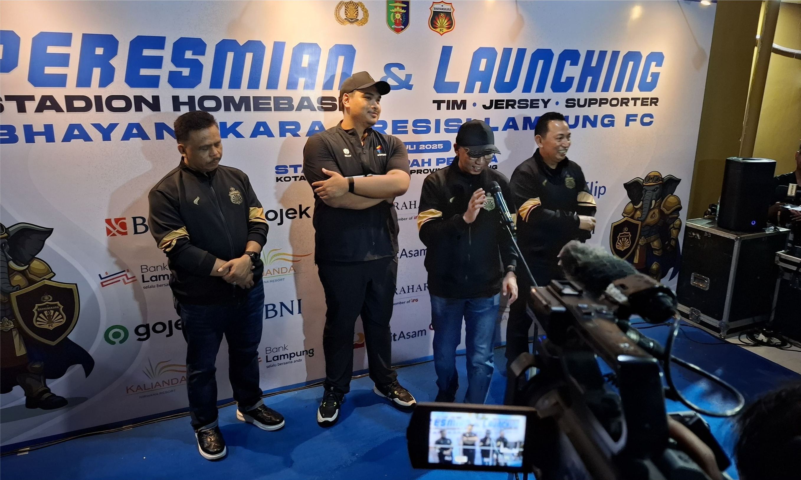 Launching Bhayangkara Presisi Lampung FC <b>(Zaki Islami/ NTV News)</b>