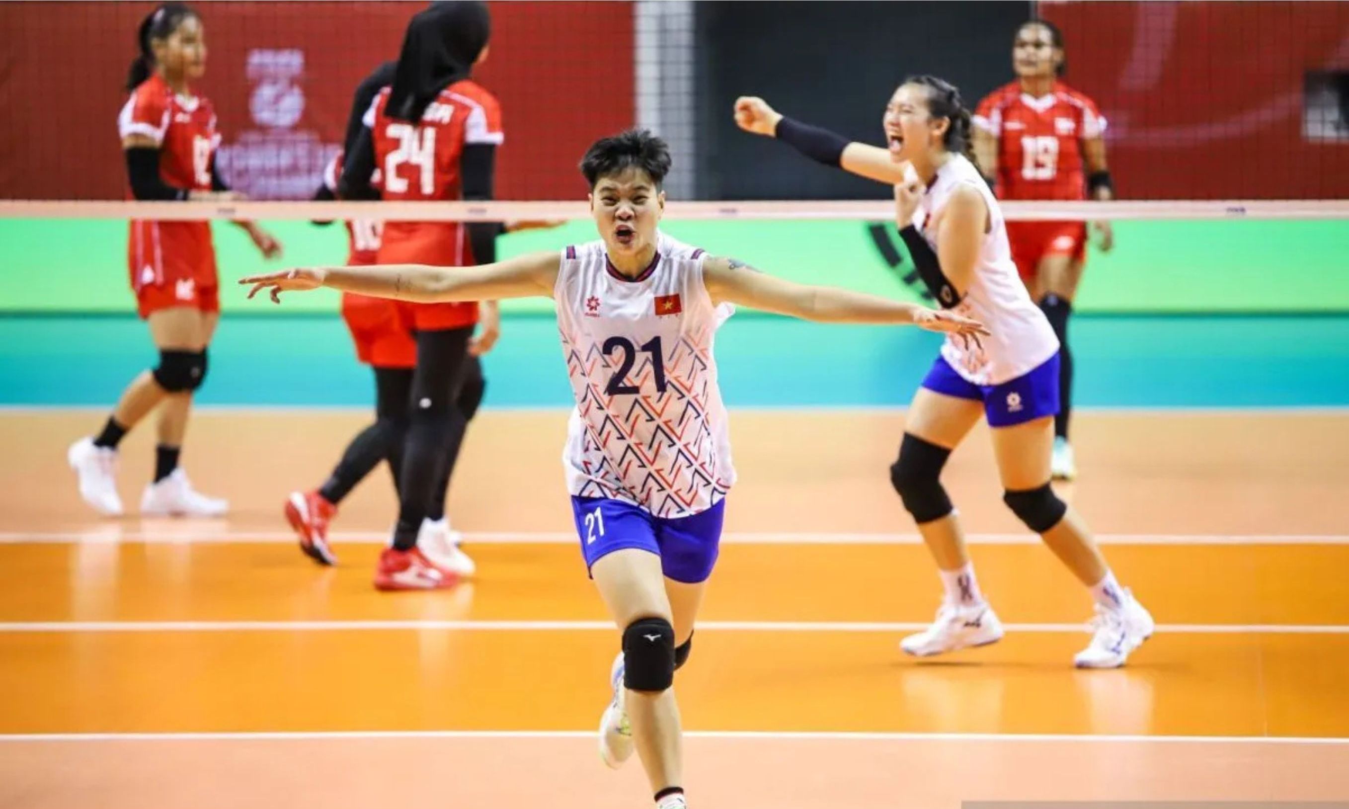 Pakai Pemain Pria, Vietnam Didiskualifikasi di Kejuaraan Dunia Voli Putri U-21 <b>(ANTARA FOTO/Rizal Hanaf)</b>