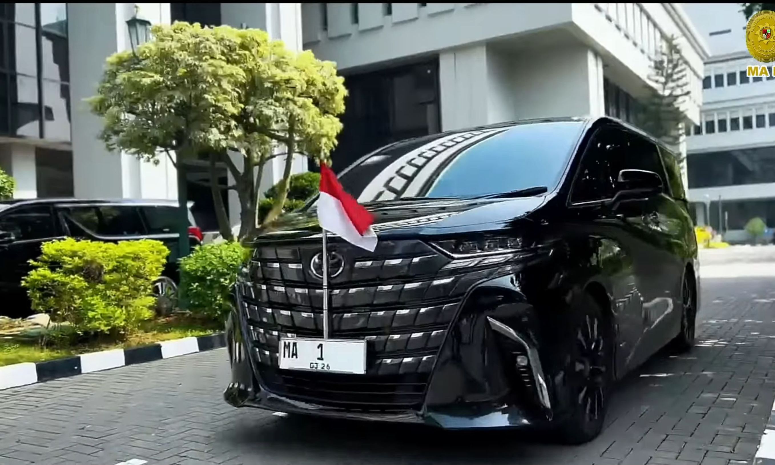 Plat Mobil Dinas Ketua Mahkamah Agung Jadi 'MA 1' <b>(Youtube MA)</b>