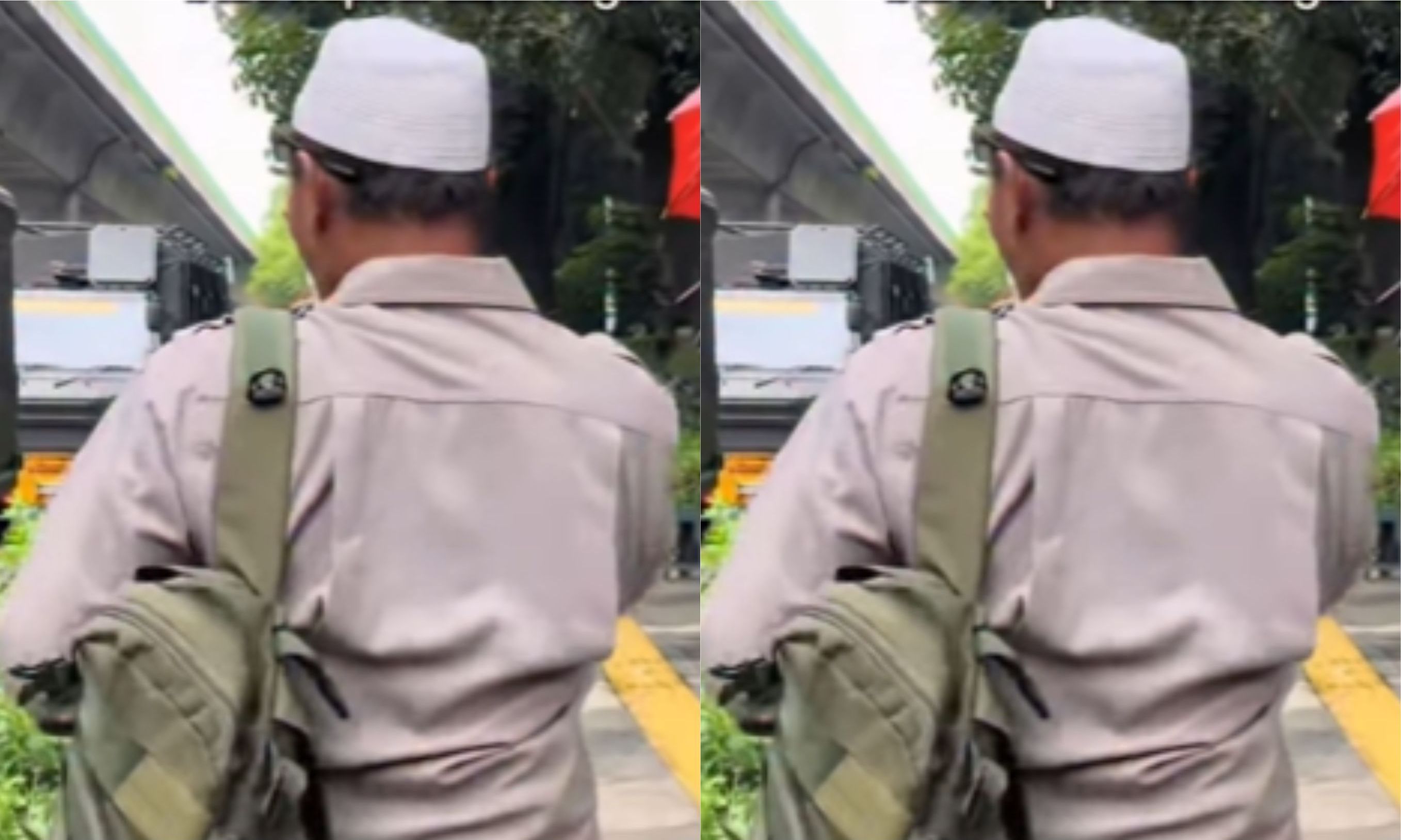 Viral Oknum Polisi Catcalling Wanita di Kebayoran Baru  <b>(Istimewa)</b>