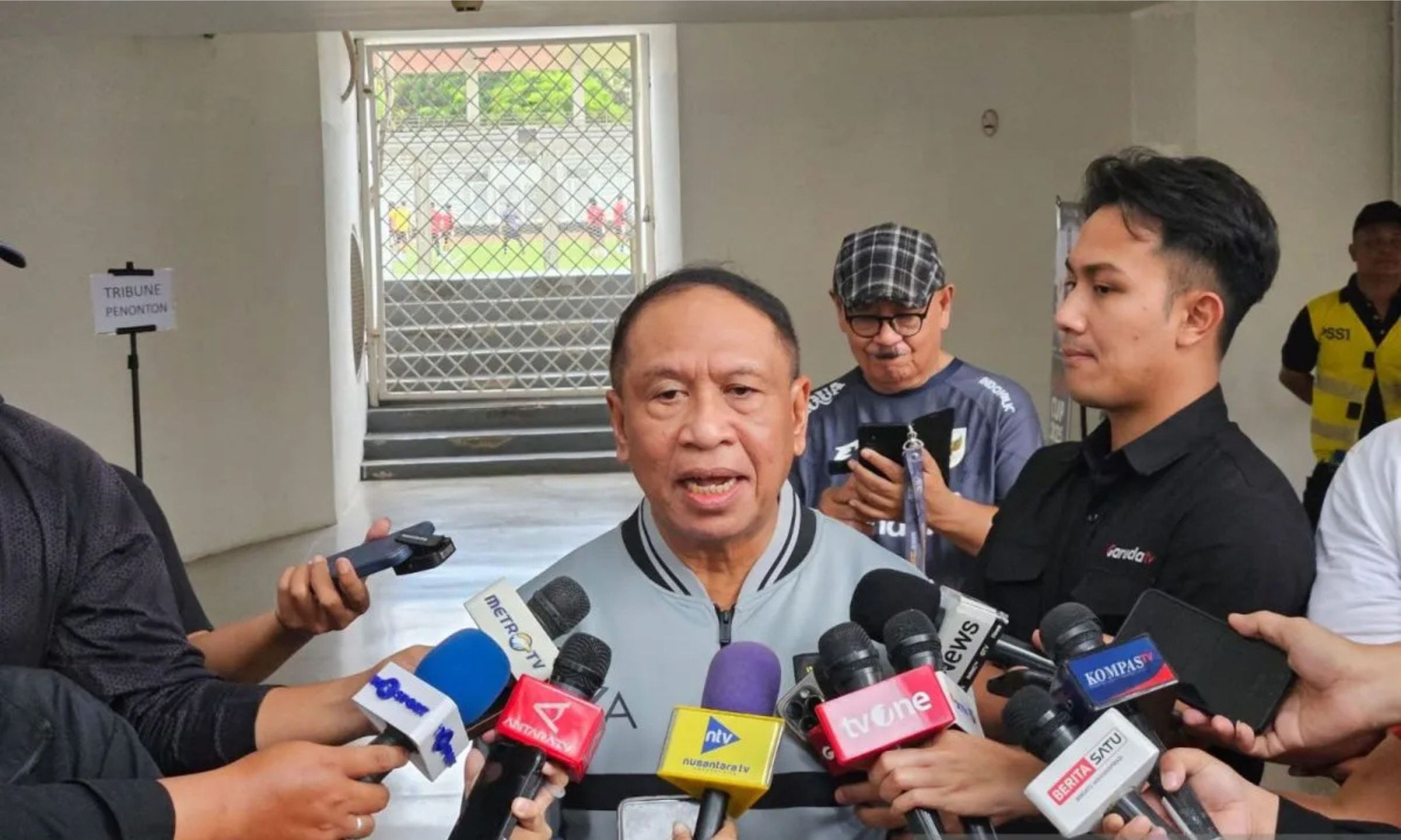 Wakil Ketua PSSI, Zainudin Amali <b>(ANTARA/RAUF ADIPATI)</b>