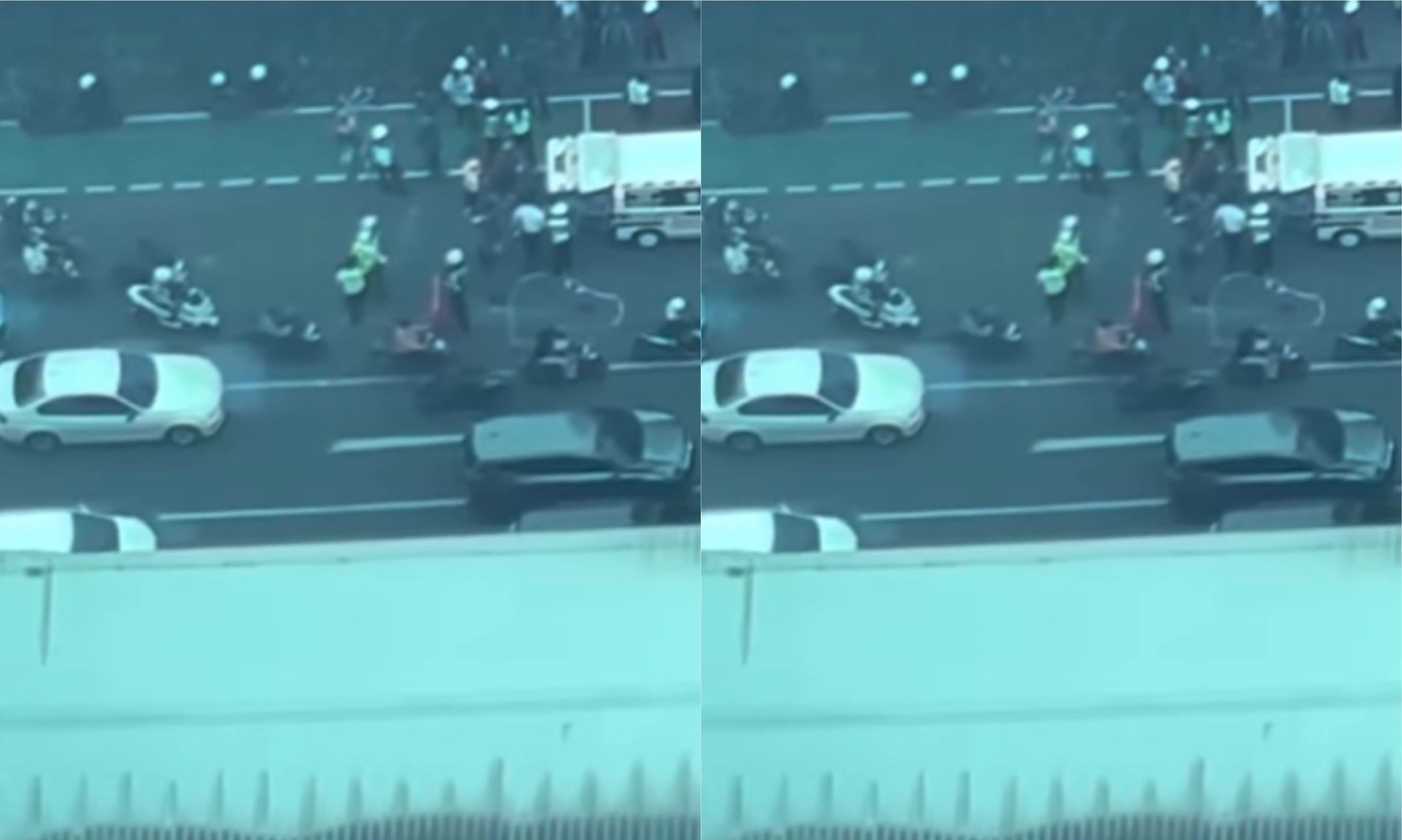 Pesepeda Meninggal Dunia Diduga Terlibat Kecelakaan dengan Bus TransJakarta <b>(Istimewa)</b>