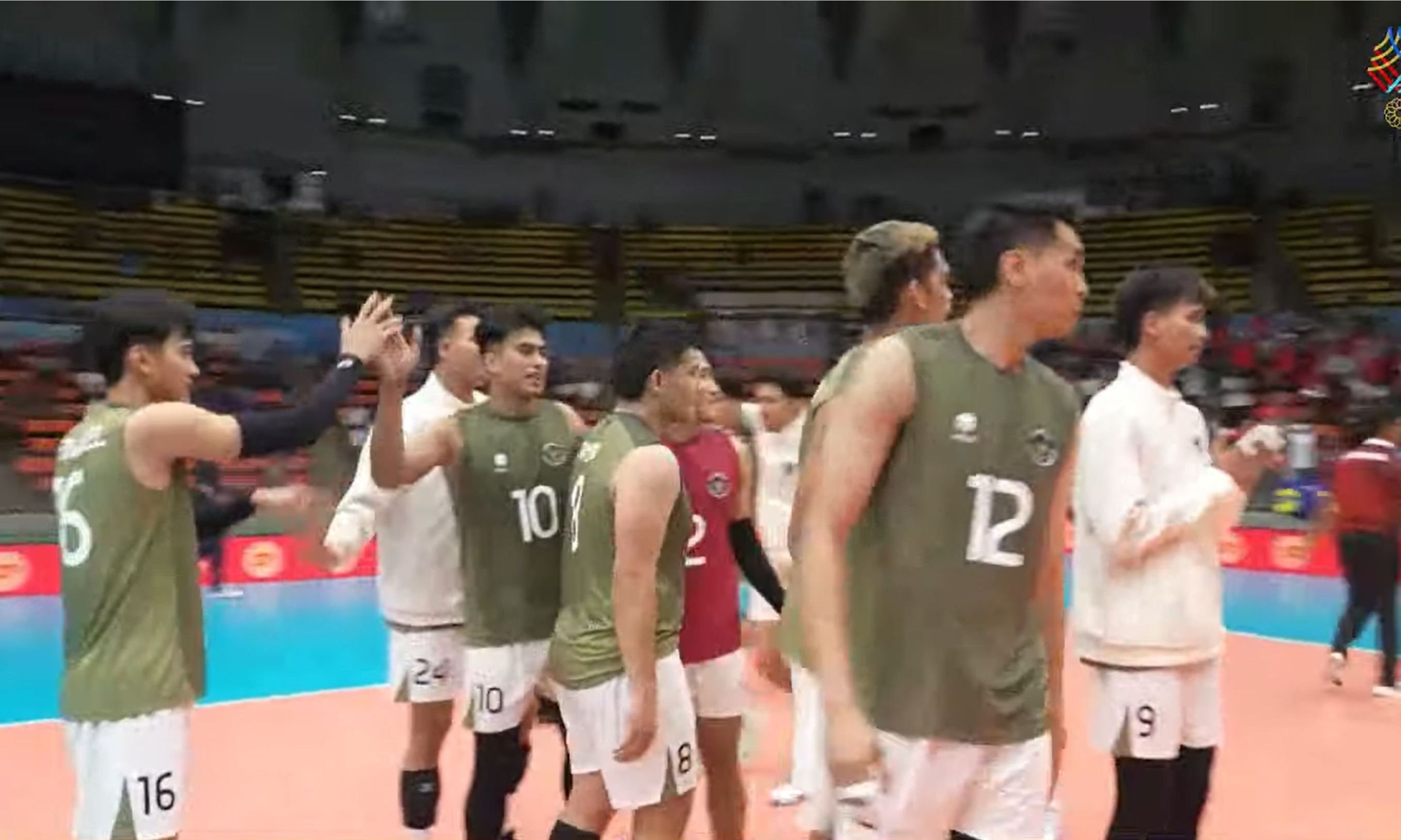 Timnas Voli Putra <b>(Tangkapan Layar)</b>