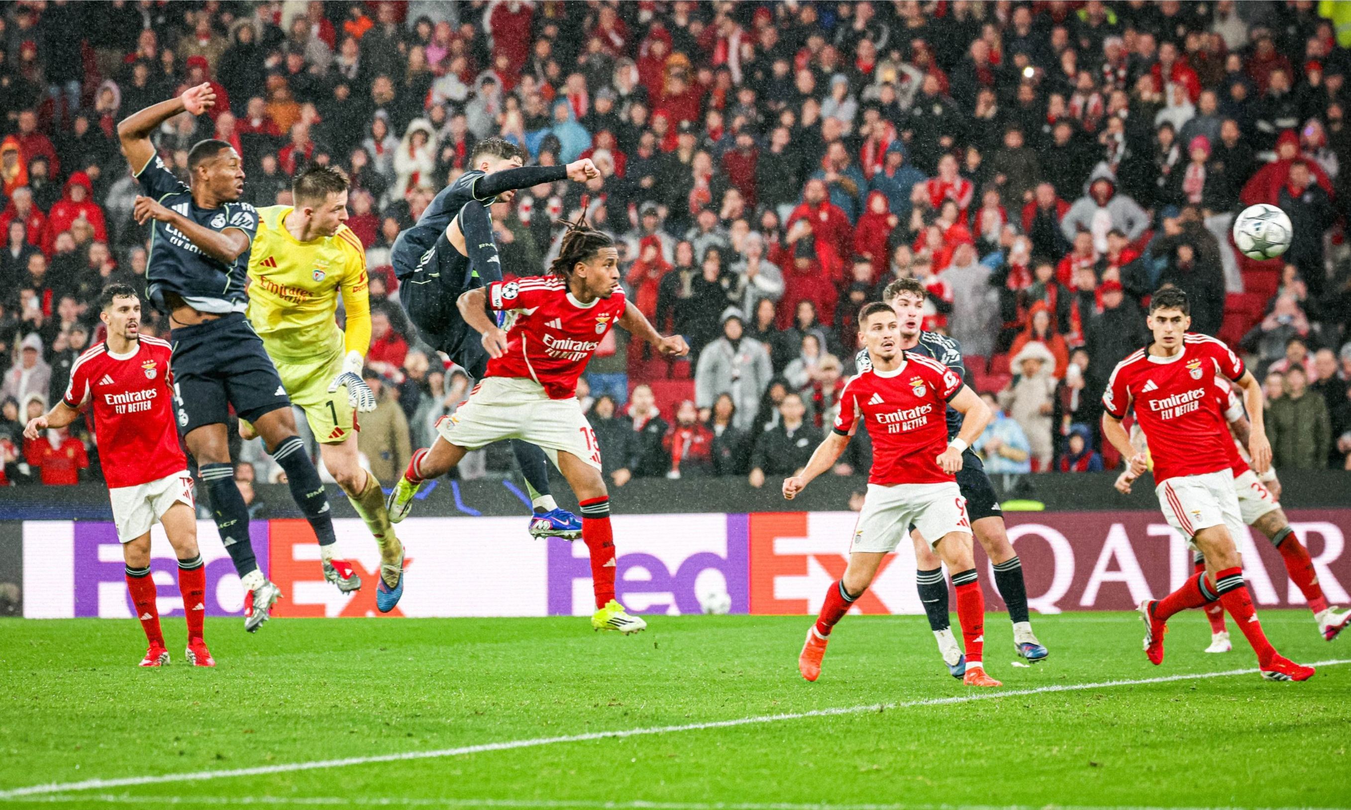 Benfica vs Real Madrid <b>(X: Benfica)</b>