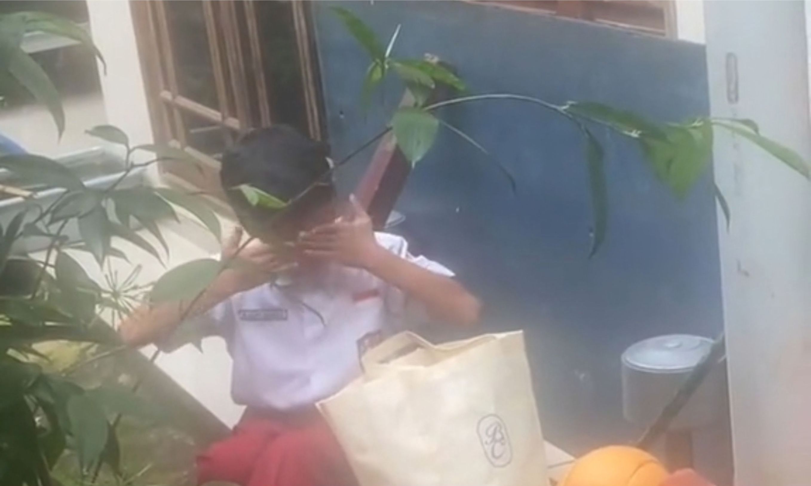 Viral Air Mata Bocah SD saat Bawa Pulang MBG untuk Makan Keluarganya  <b>(Istimewa)</b>