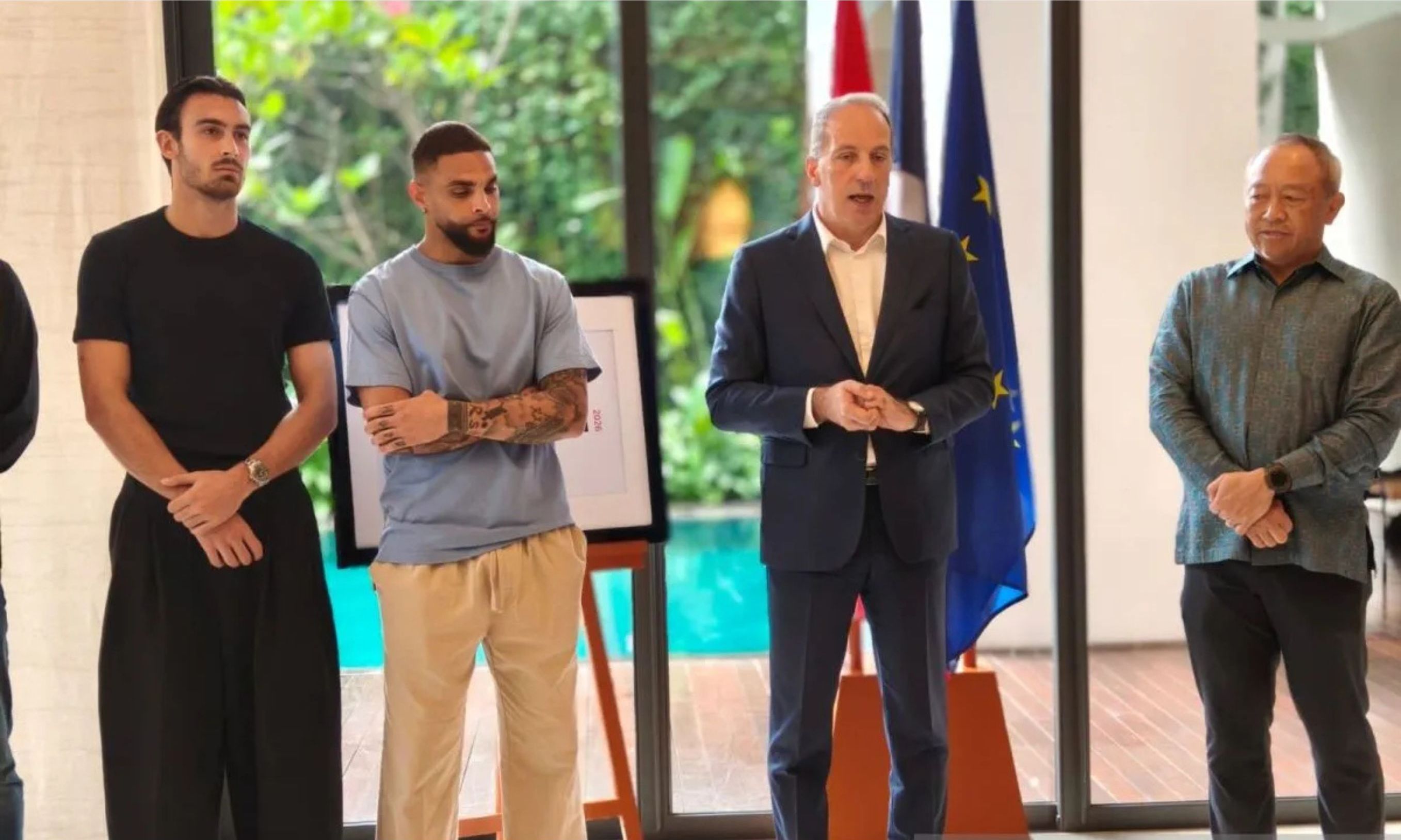 Persib Bandung Jalin Diplomasi Sepakbola dengan Dubes Prancis