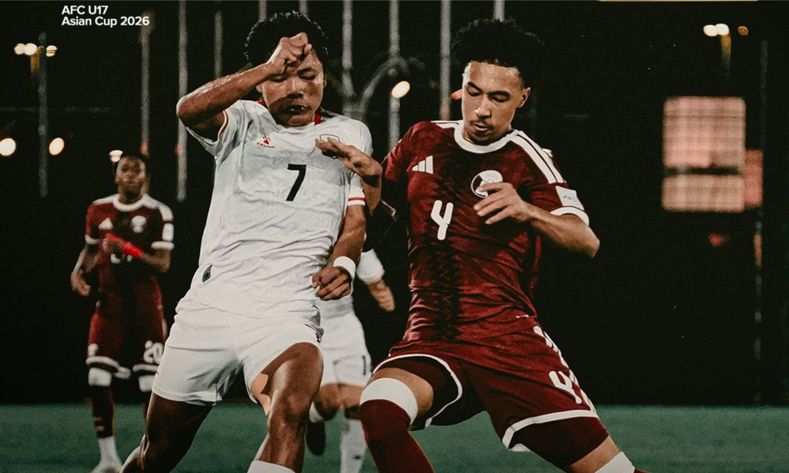 Timnas Indonesia U-17 vs Qatar U-17 <b>(X: Timnas Indonesia)</b>