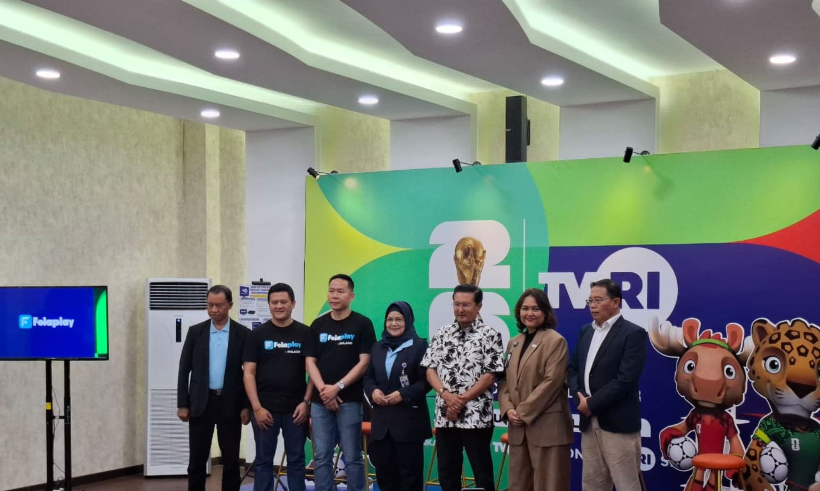 TVRI dan Fola Play Jalin Kerjasama di Layanan Digital Siaran Piala Dunia 2026 <b>(Zaki Islami)</b>