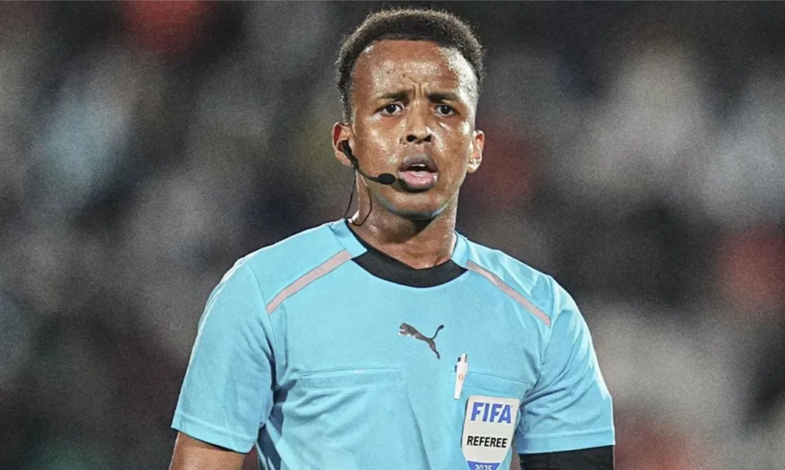 Wasit asal Somalia, Omar Artan <b>(Istimewa)</b>