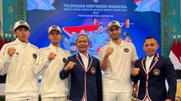 Ketum PBTI Richard Tampubolon Hadiri Pelepasan Kontingen Indonesia ke Asian Games Aichi-Nagoya 2026
