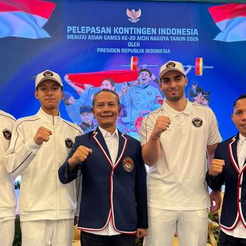 Ketum PBTI Richard Tampubolon Hadiri Pelepasan Kontingen Indonesia ke Asian Games Aichi-Nagoya 2026