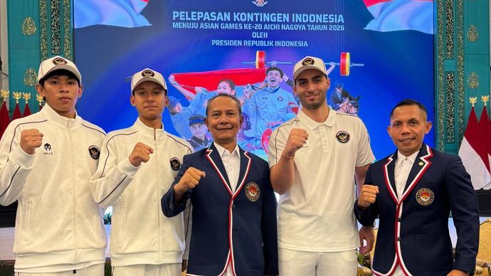 Ketum PBTI Richard Tampubolon Hadiri Pelepasan Kontingen Indonesia ke Asian Games Aichi-Nagoya 2026