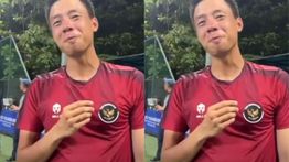 Sabet Emas SEA Games, Atlet Tenis Justin Bakri Sumbangkan Bonus untuk Korban Bencana Sumatera