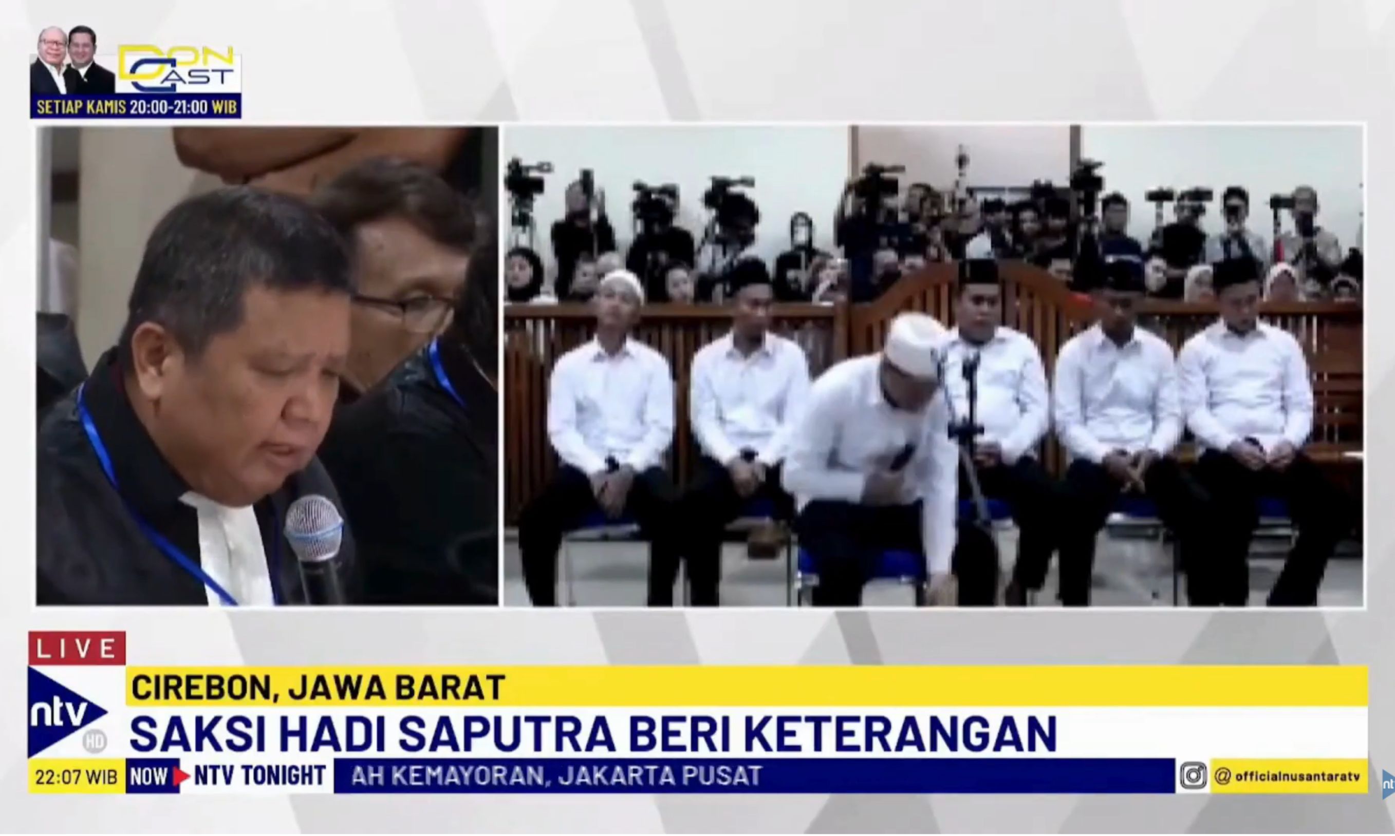 Terpidana Kasus Vina Cirebon, Hadi Saputra Tujukan Bekas Luka Akibat Disiksa Oknum Penyidik <b>(Nusantara TV)</b>